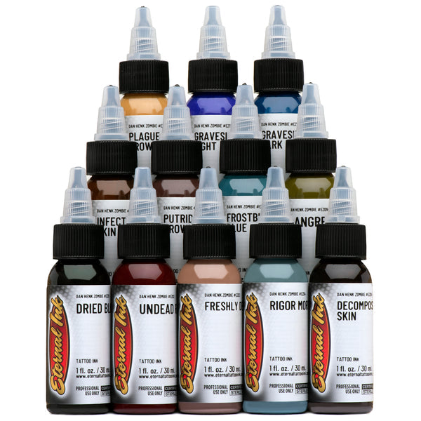 Dan Henk Zombie Set - GO TATTOO SUPPLY