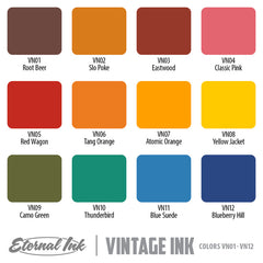 Vintage Ink Set - GO TATTOO SUPPLY