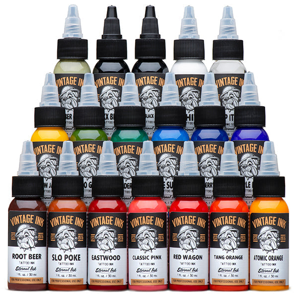 Vintage Ink Set - GO TATTOO SUPPLY