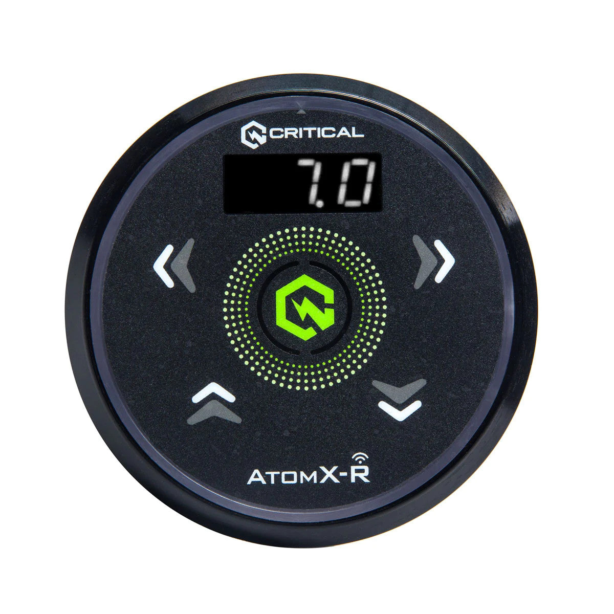 ATOMX-R BLACK WITH BLACK OVERLAY - GO TATTOO SUPPLY