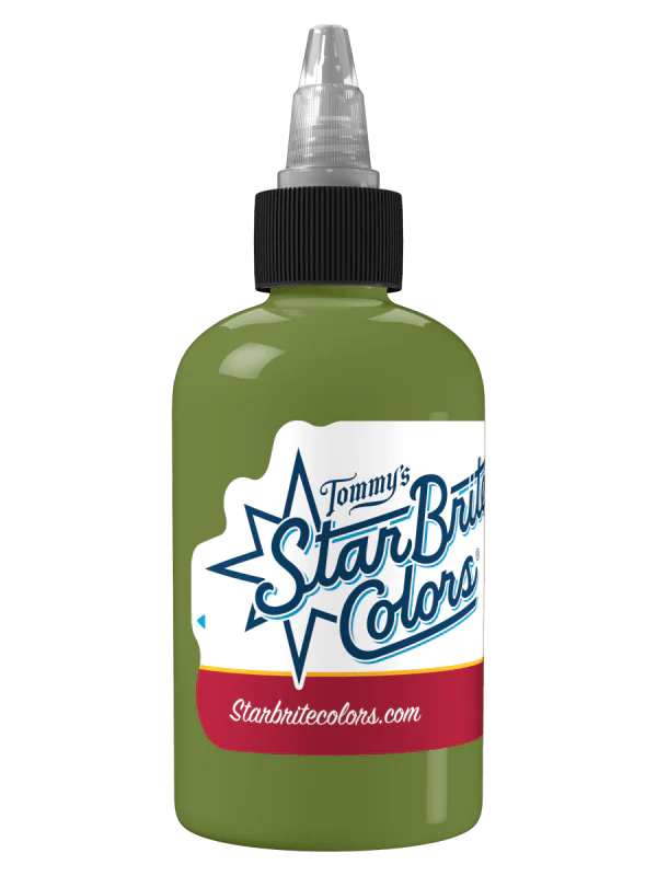 Army Green Tattoo Ink - GO TATTOO SUPPLY